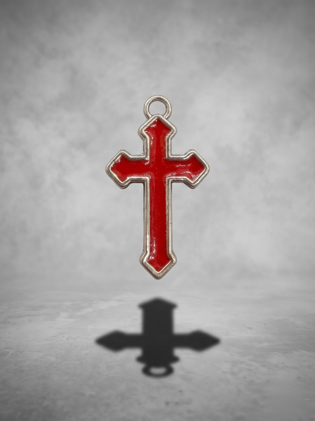 The Crimson Cross Pendant