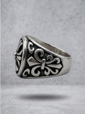 Gothic Cross Signet Ring