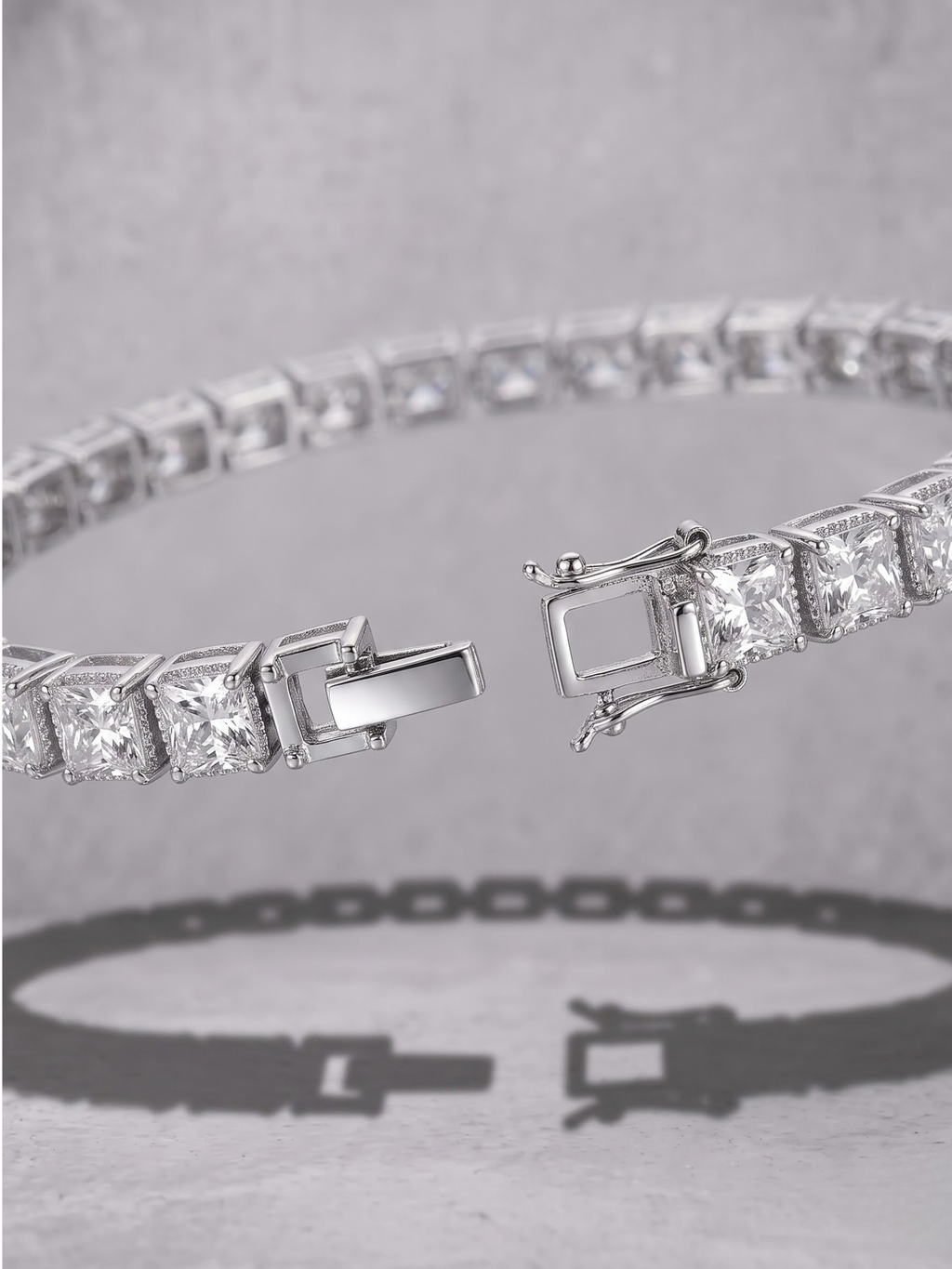 Ice Line Tennis Bracelet