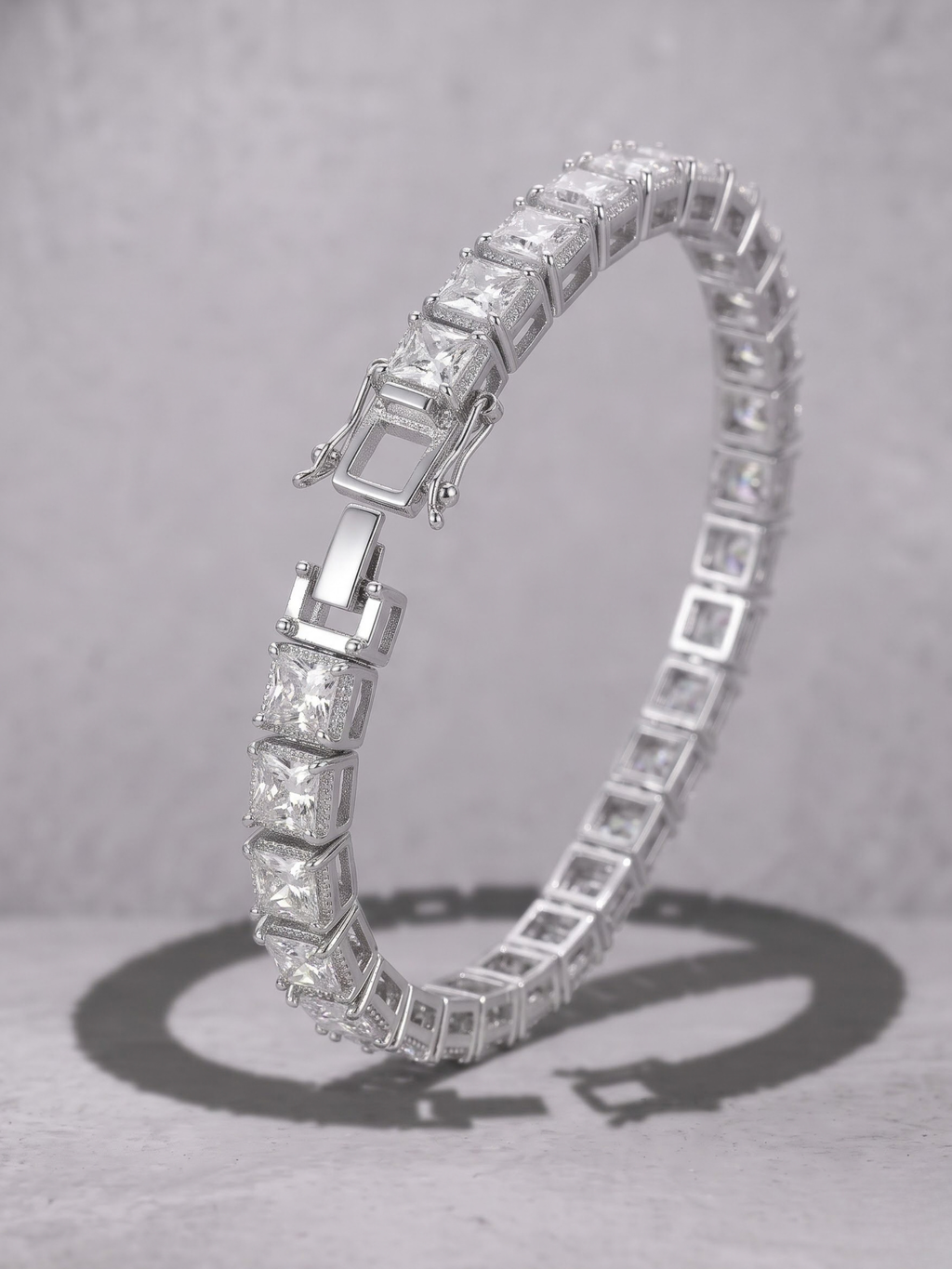 Ice Line Tennis Bracelet