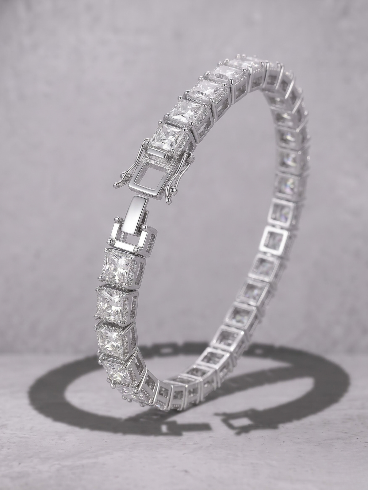 Ice Line Tennis Bracelet