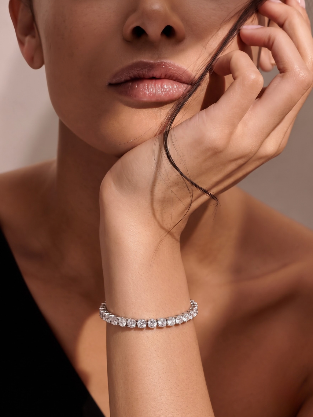 Ice Line Tennis Bracelet
