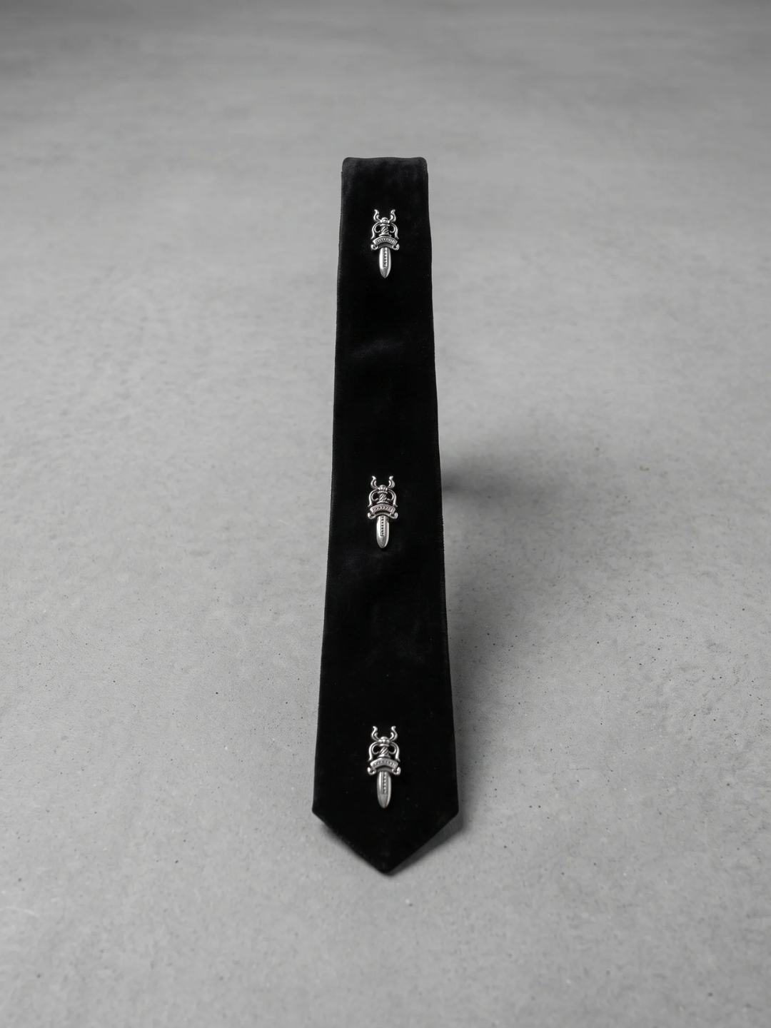 Midnight Samurai Crest Tie