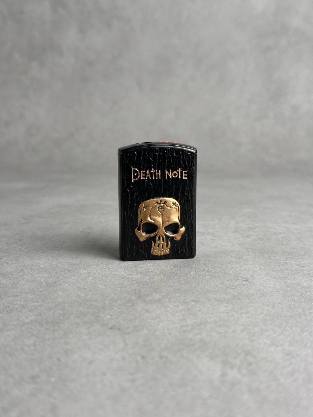 Death Note Skull Embossed Black Flip Lighter