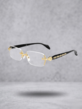 Aurelia Rimless Baroque Glasses