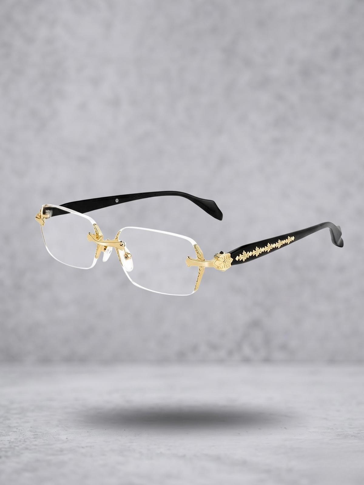 Aurelia Rimless Baroque Glasses