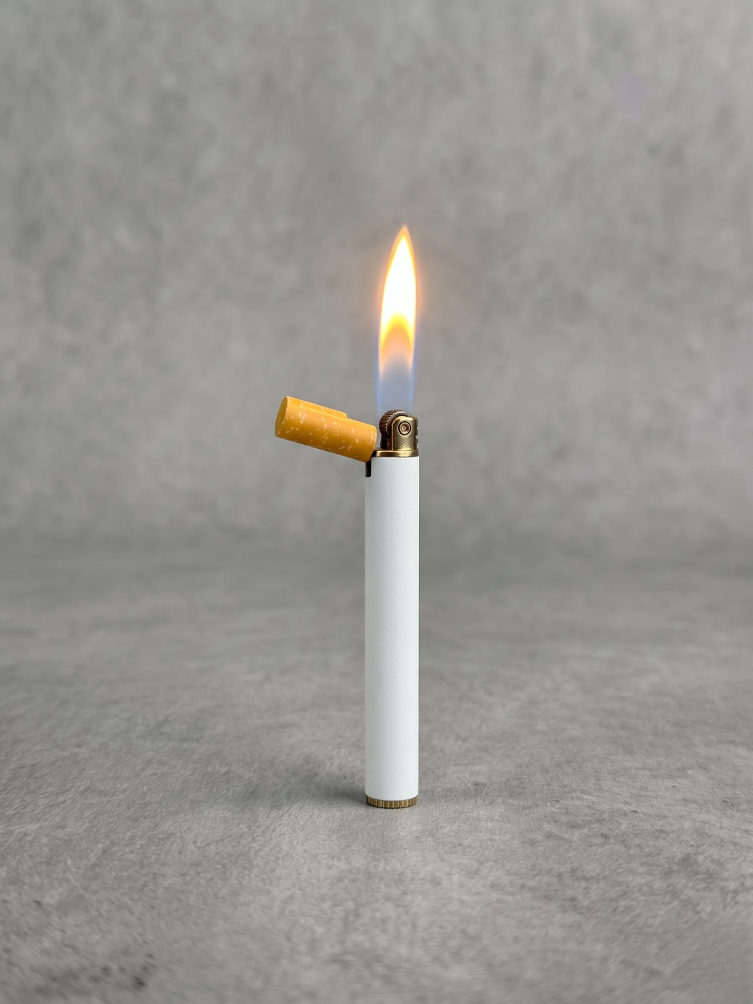 Classic Cigarette-Shaped Flame Lighter