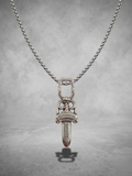 Stecher Dagger Pendant Necklace