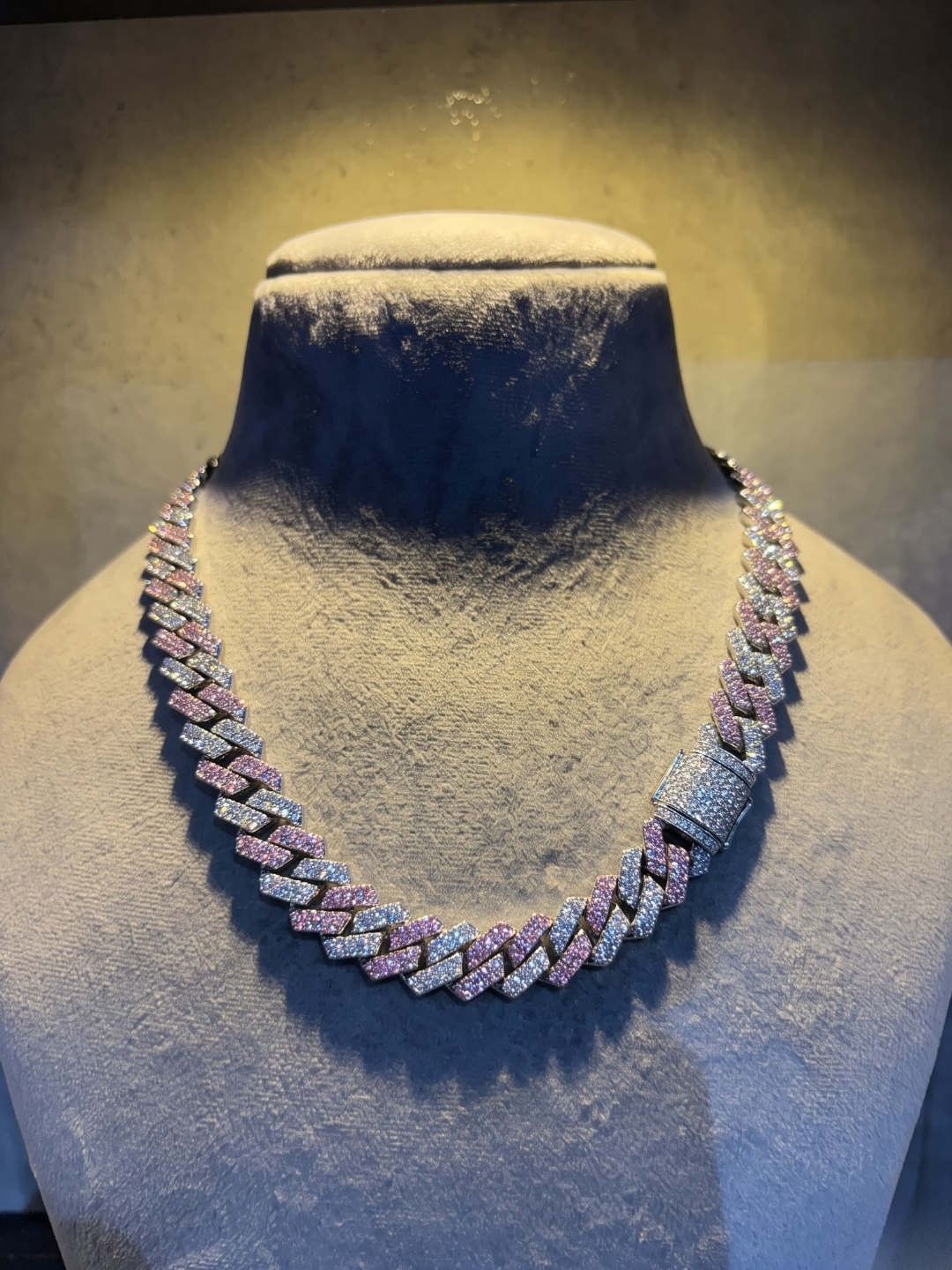Amethyst Cuban Link Necklace