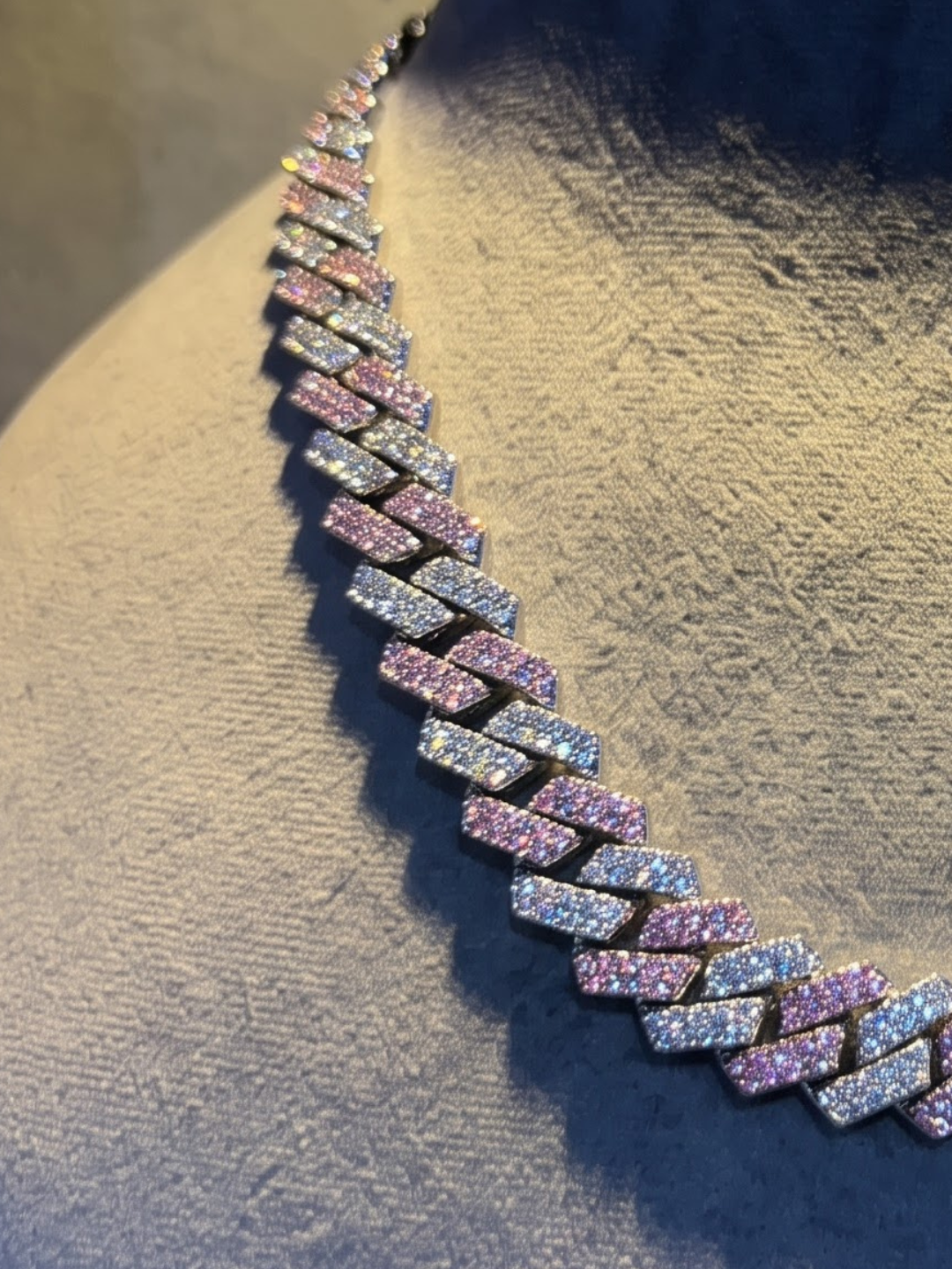Amethyst Cuban Link Necklace
