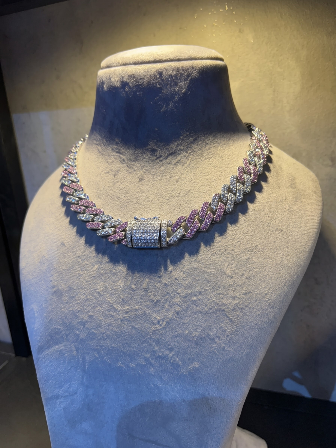 Amethyst Cuban Link Necklace