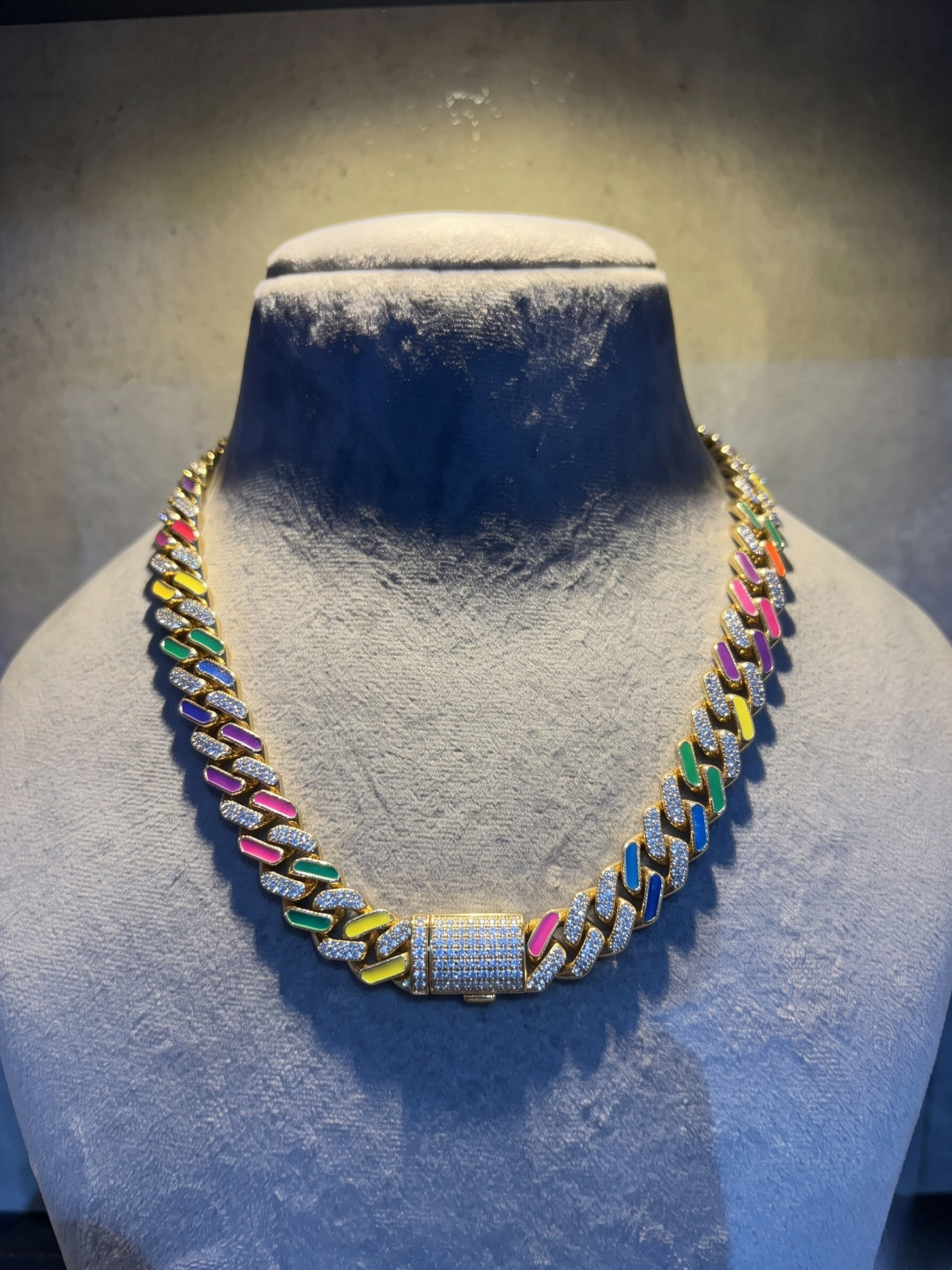 Prism Link Cuban Necklace