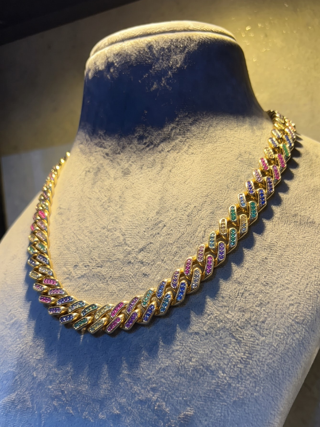 Prism Link Cuban Necklace