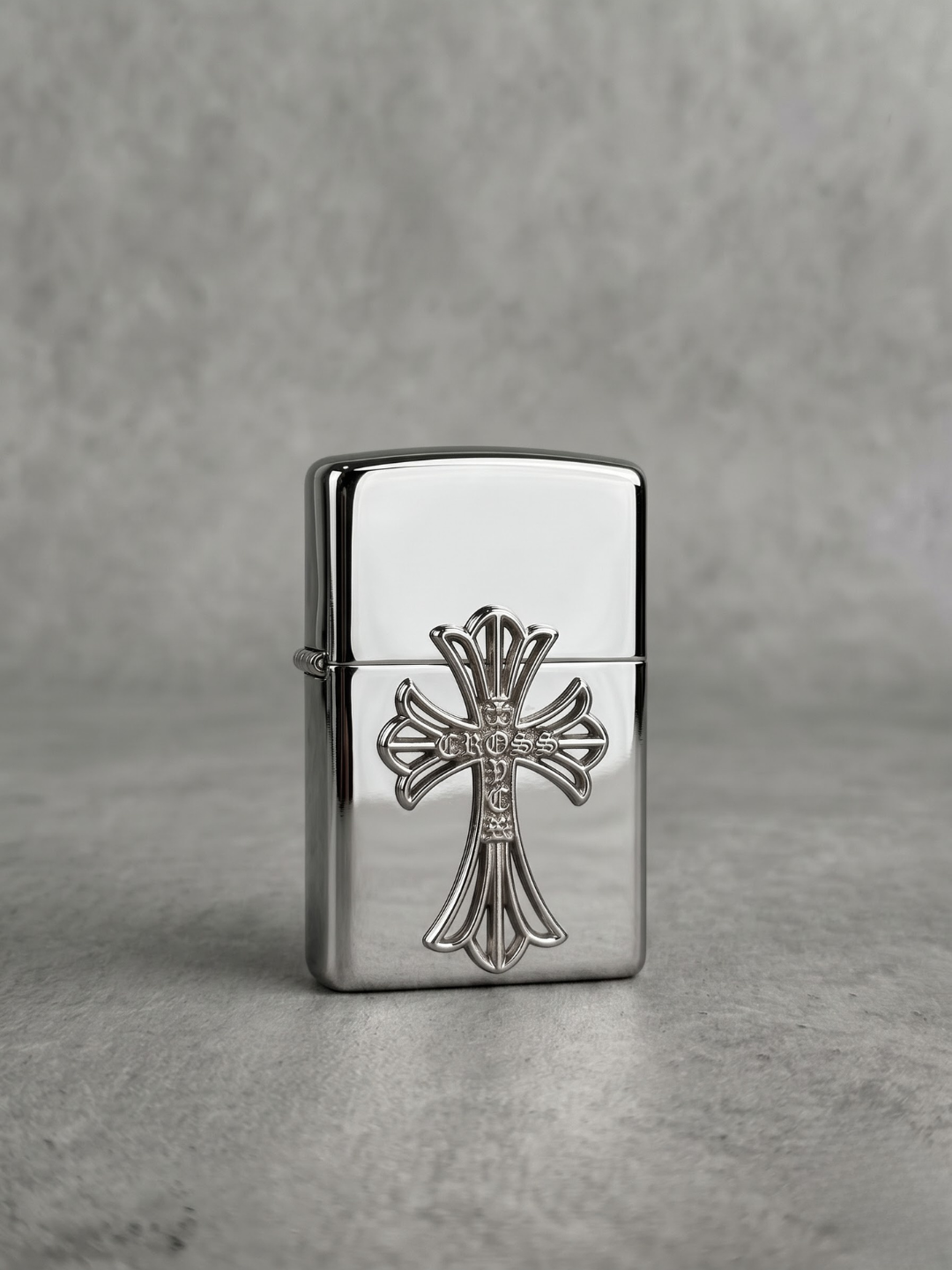 Chrome Cross Emblem Classic Lighter