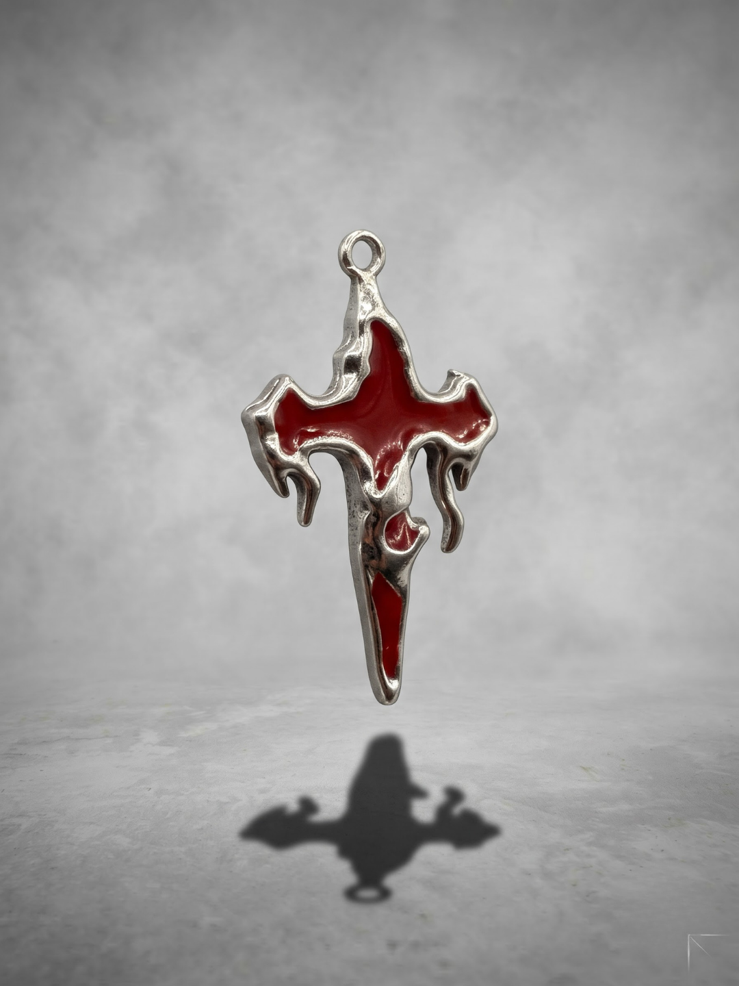 The Crimson Drip Cross