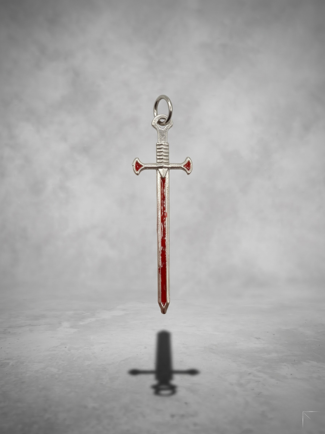 Crimson Blade Pendant
