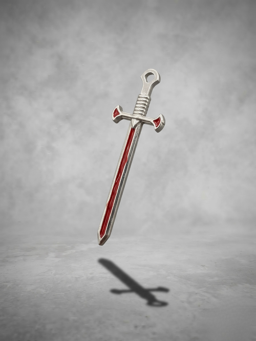 Crimson Blade Pendant