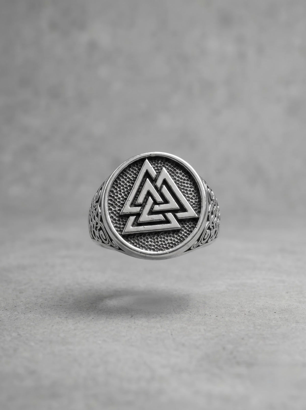 Valknut Cross Warrior Ring