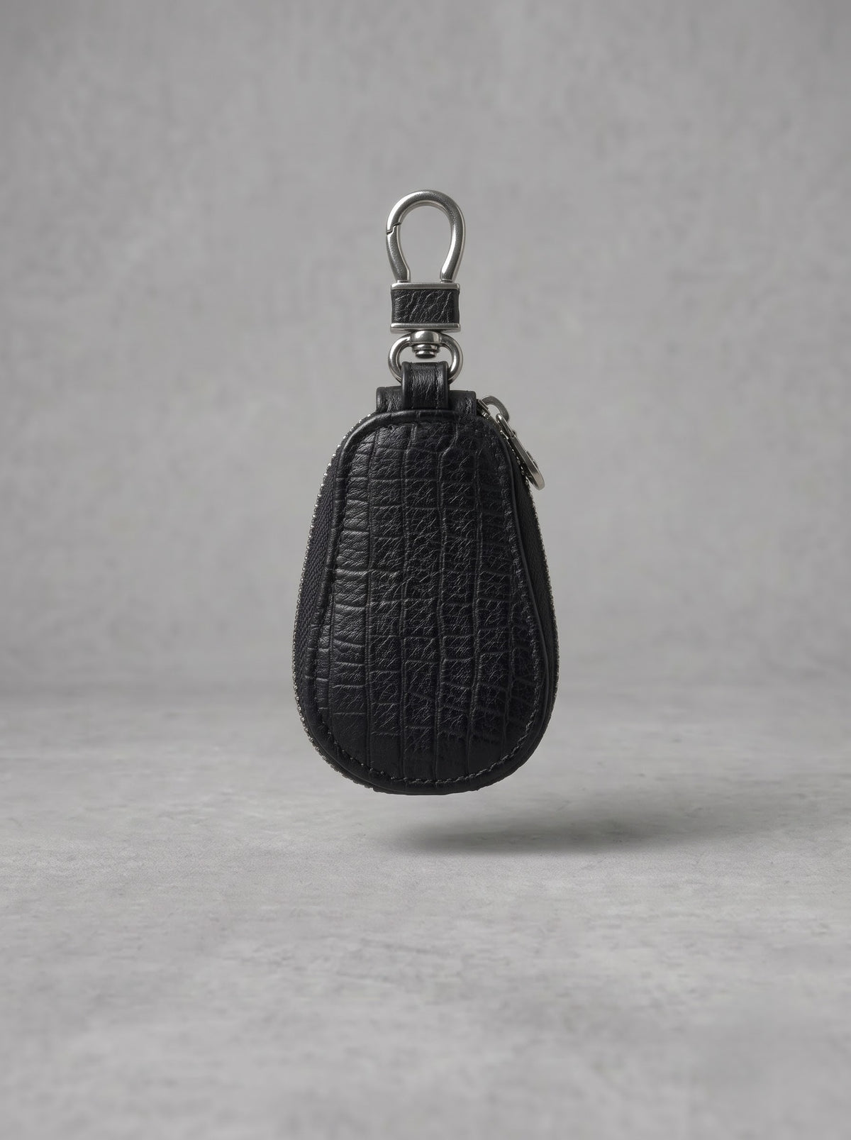 Noir Cross Zip Wallet