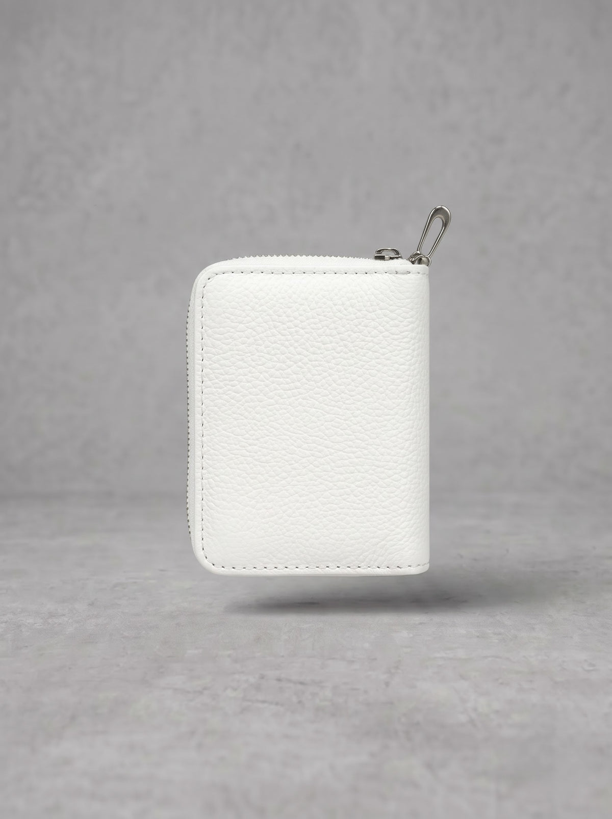 Luxe Crest Zip Card Holder Wallet