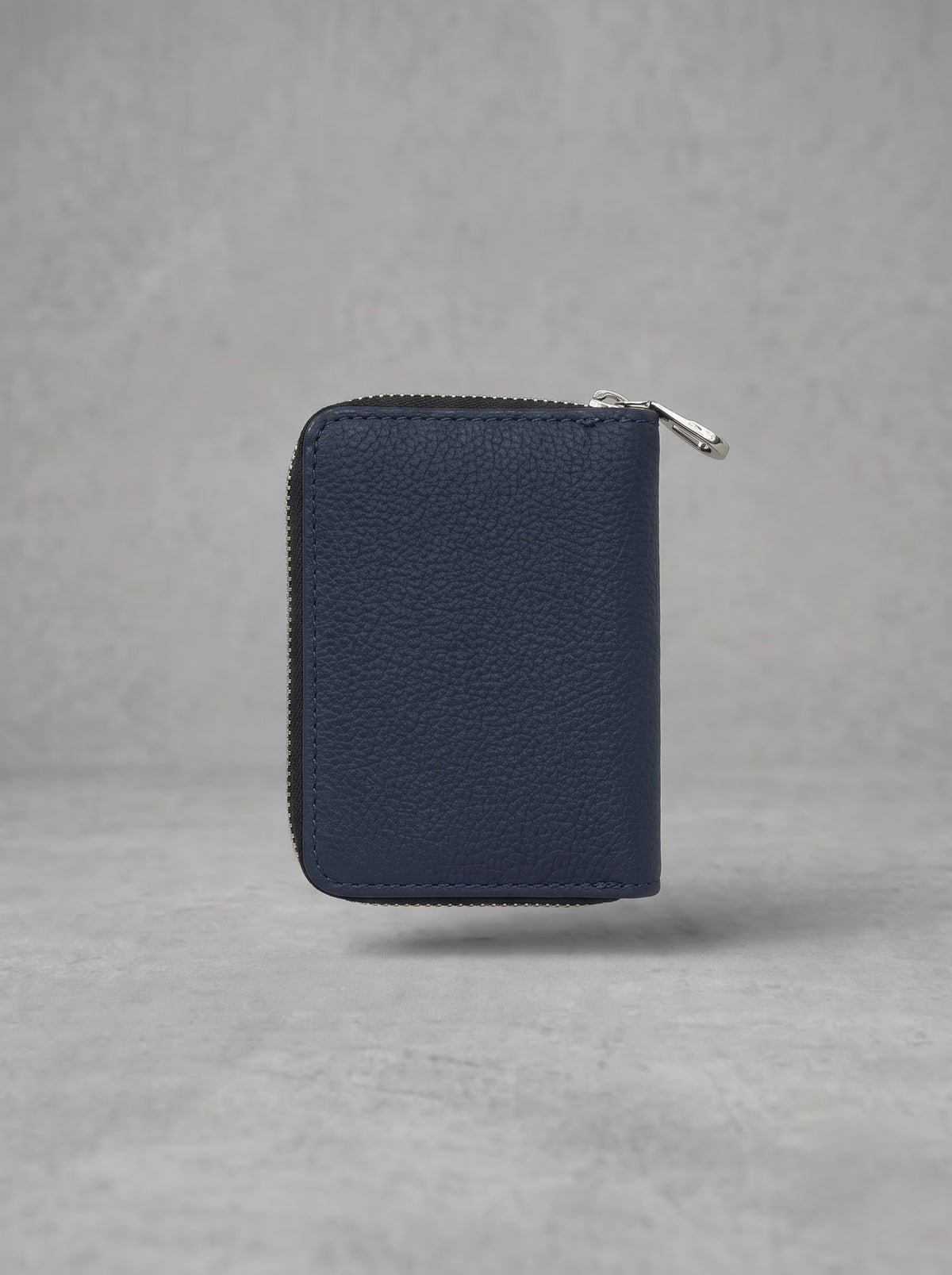Midnight Gothic Blue Compact Zip Wallet
