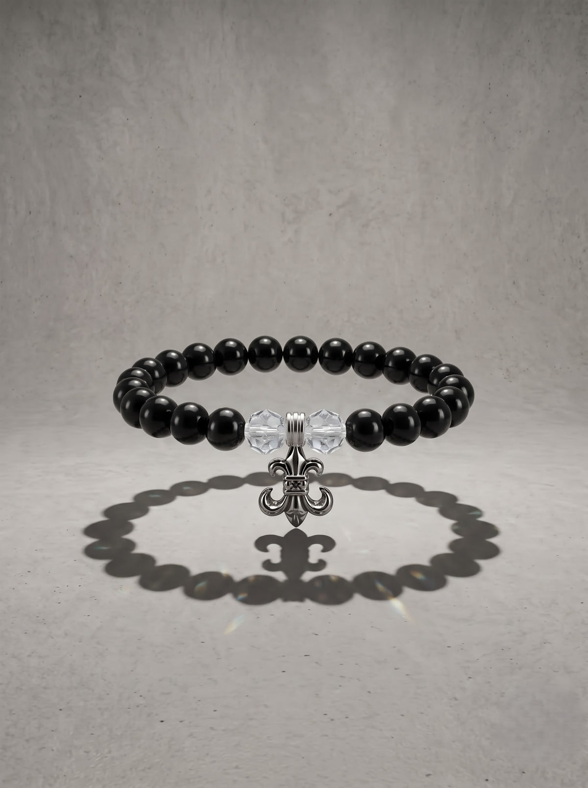 Midnight Fleur Crystal Bracelet