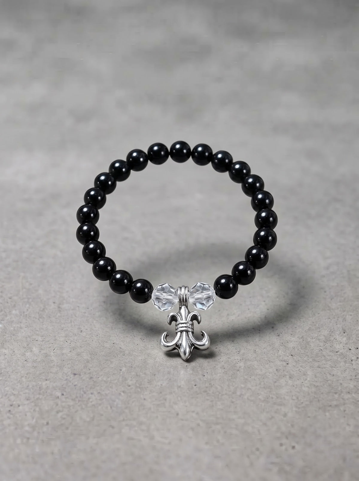 Midnight Fleur Crystal Bracelet