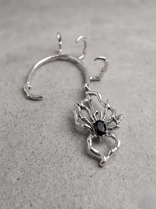 Black Widow Spider Ear Cuff