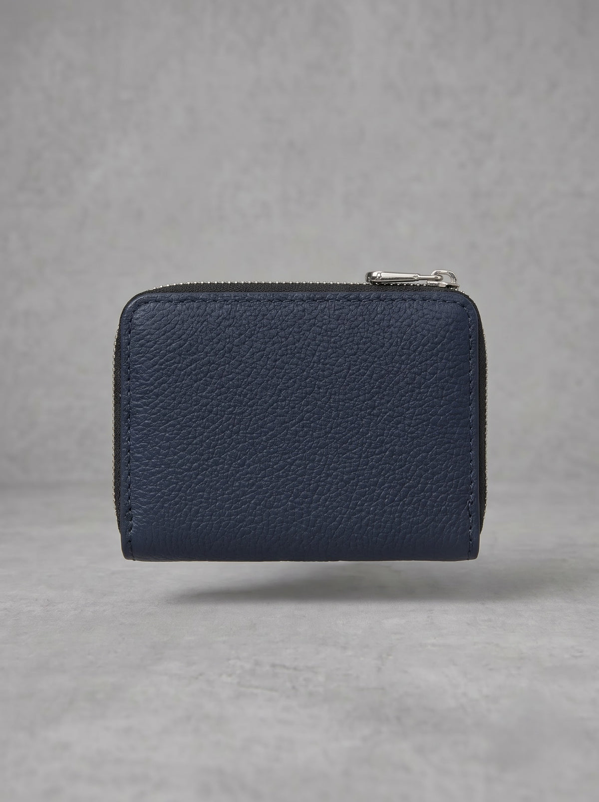 Midnight Gothic Blue Compact Zip Wallet