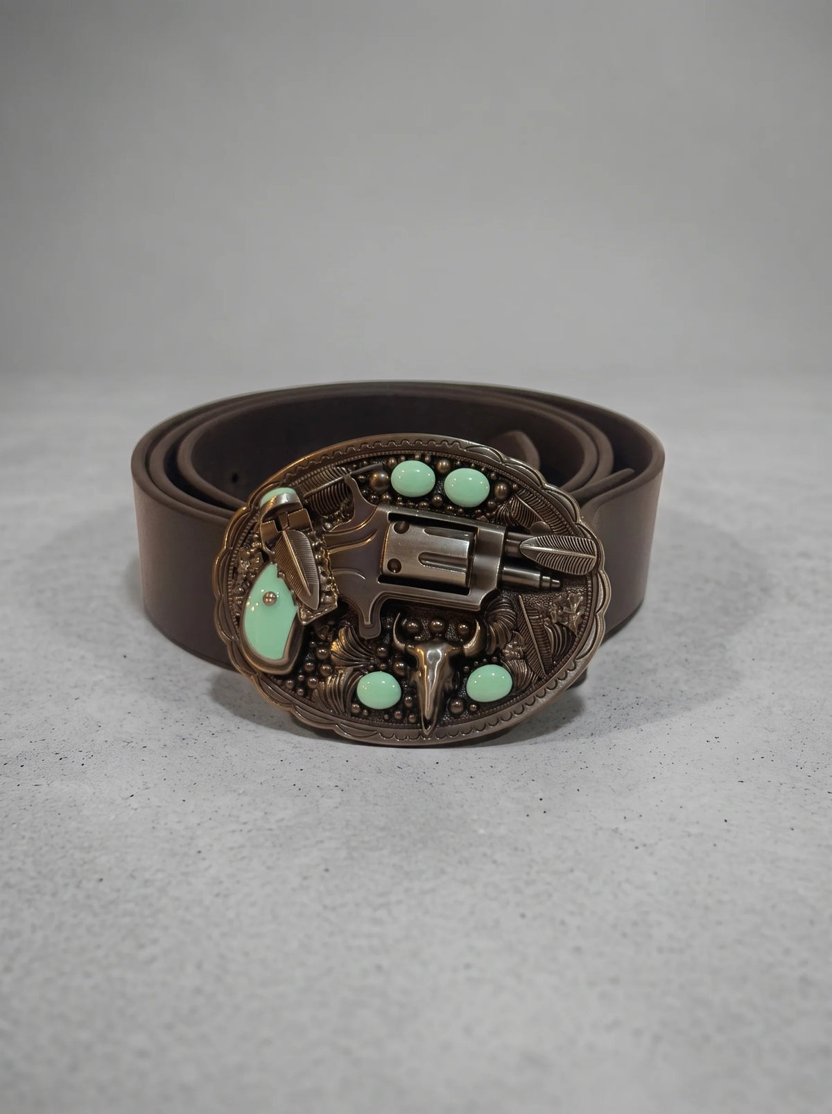 Dominion Revolver Leather Belt