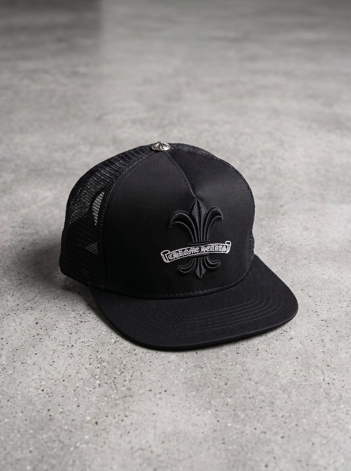 Chrome Hearts Fleur-de-Lis Trucker Hat