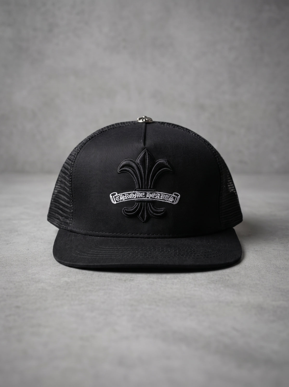 Chrome Hearts Fleur-de-Lis Trucker Hat