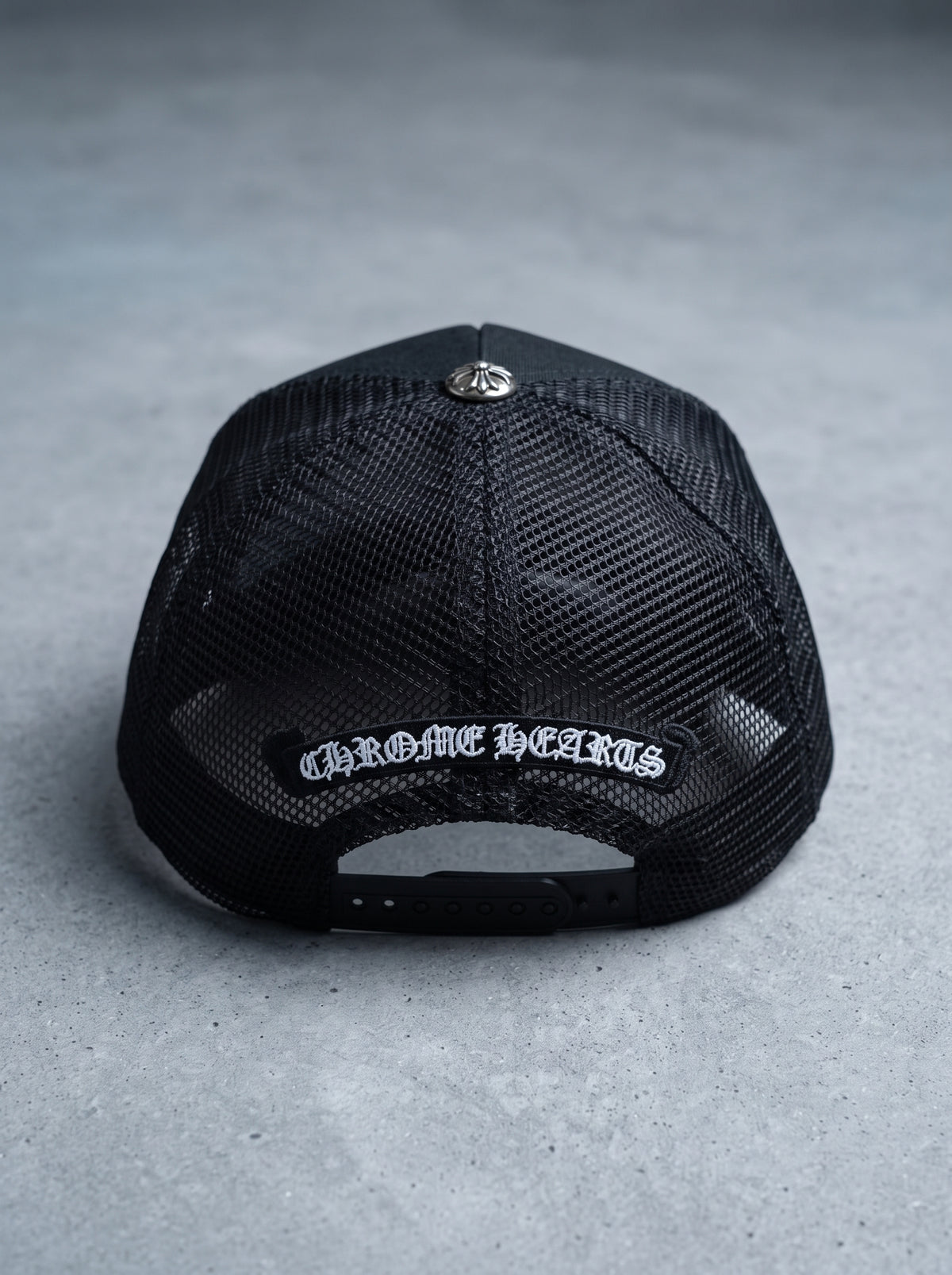 Chrome Hearts Fleur-de-Lis Trucker Hat