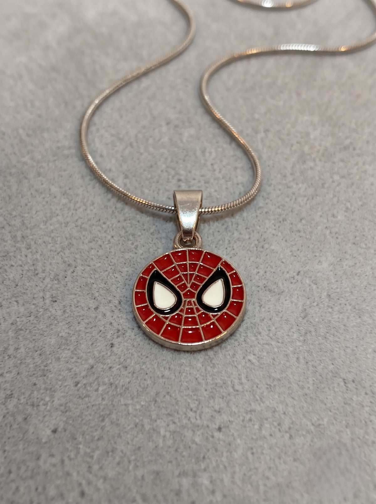 Spider Hero Emblem Necklace